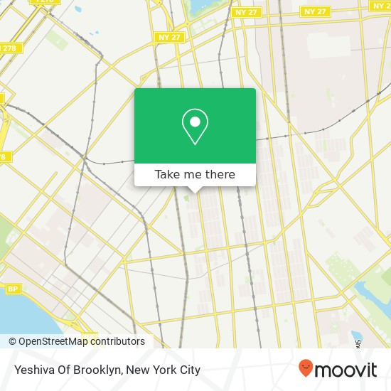 Yeshiva Of Brooklyn map