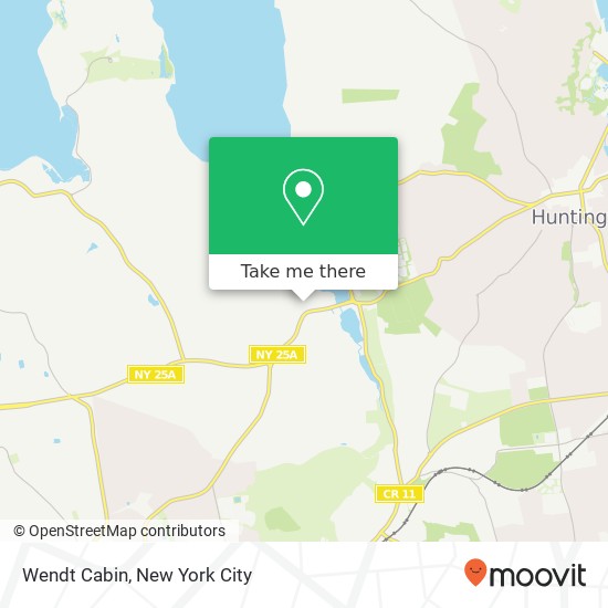 Mapa de Wendt Cabin