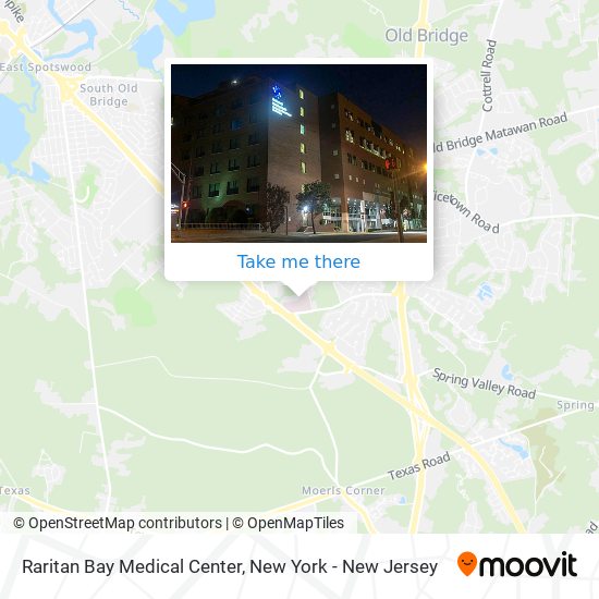 Raritan Bay Medical Center map