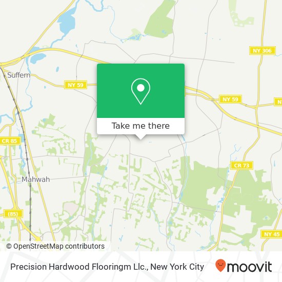 Precision Hardwood Flooringm Llc. map