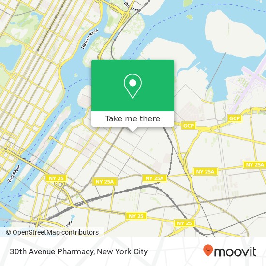 30th Avenue Pharmacy map