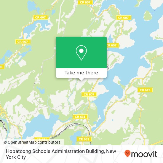 Mapa de Hopatcong Schools Administration Building