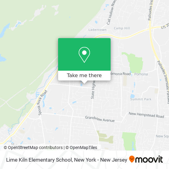 Lime Kiln Elementary School map