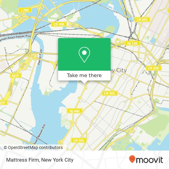 Mapa de Mattress Firm