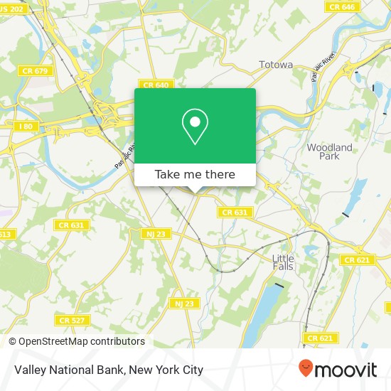 Mapa de Valley National Bank