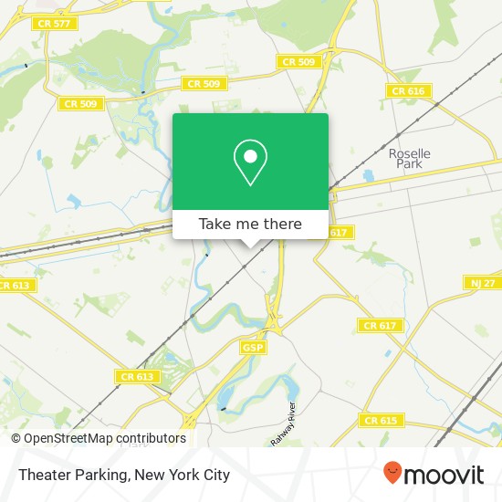 Theater Parking map