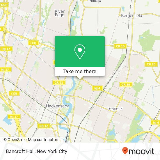 Bancroft Hall map
