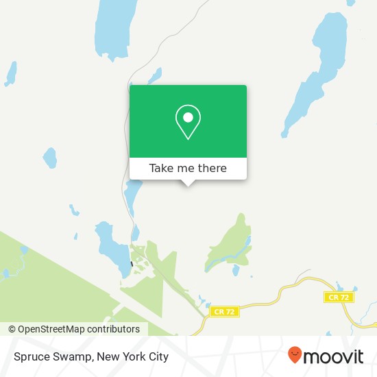 Spruce Swamp map