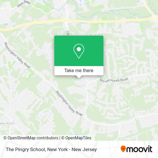 Mapa de The Pingry School