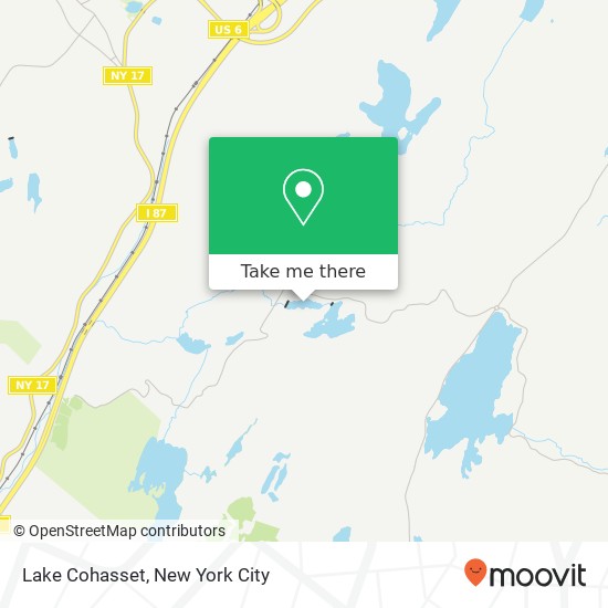 Mapa de Lake Cohasset