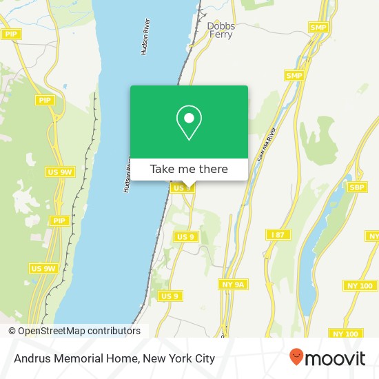 Andrus Memorial Home map