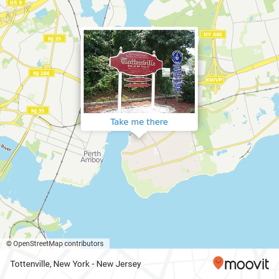 Tottenville map