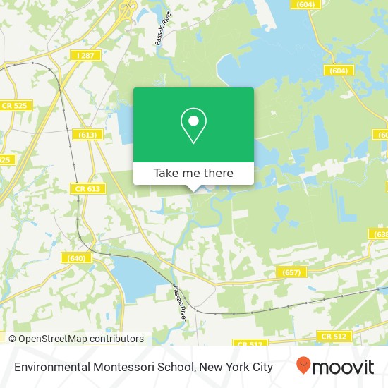 Environmental Montessori School map