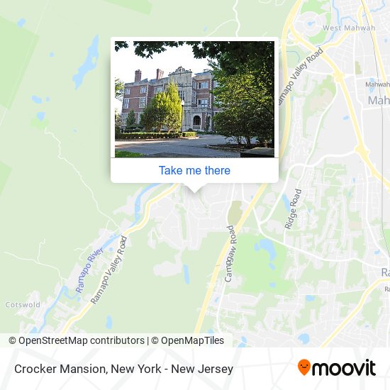 Crocker Mansion map
