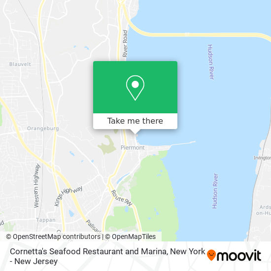 Cornetta's Seafood Restaurant and Marina map