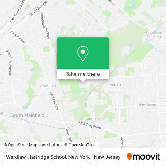 Wardlaw-Hartridge School map