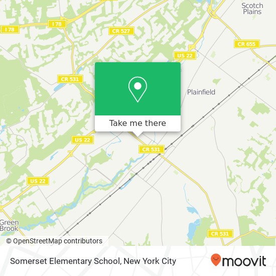 Somerset Elementary School map