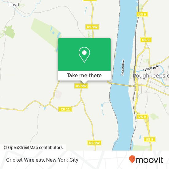 Cricket Wireless map