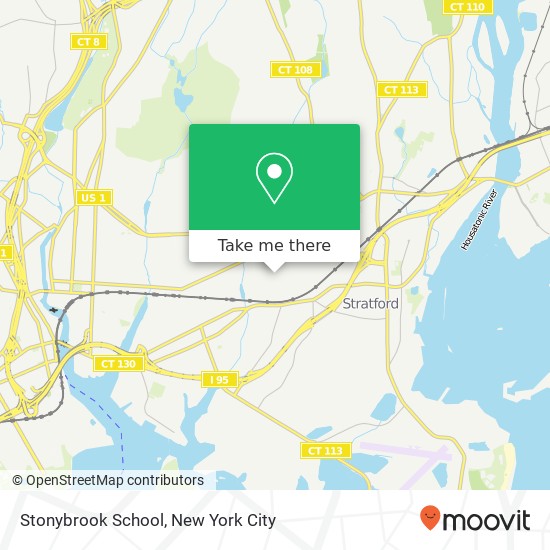 Mapa de Stonybrook School