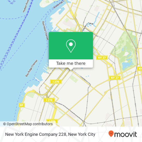 Mapa de New York Engine Company 228