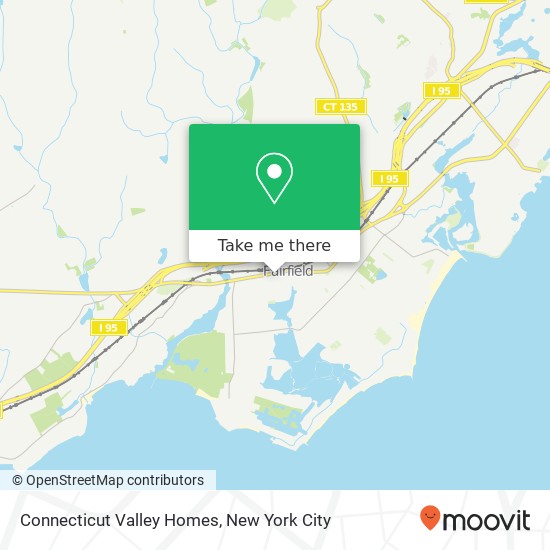 Mapa de Connecticut Valley Homes