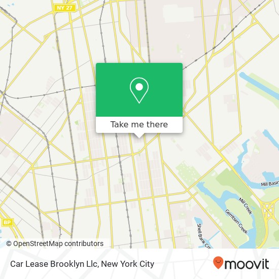 Mapa de Car Lease Brooklyn Llc