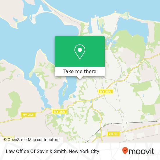 Law Office Of Savin & Smith map