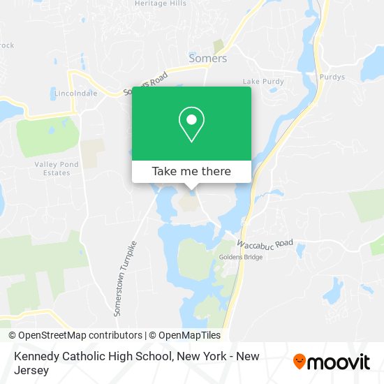 Kennedy Catholic High School map