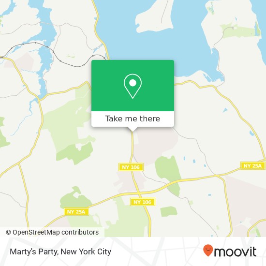 Marty's Party map