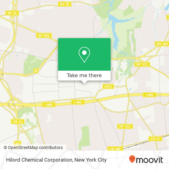Hilord Chemical Corporation map