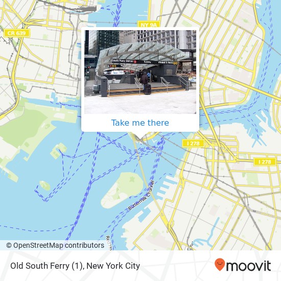 Old South Ferry (1) map