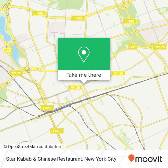 Mapa de Star Kabab & Chinese Restaurant