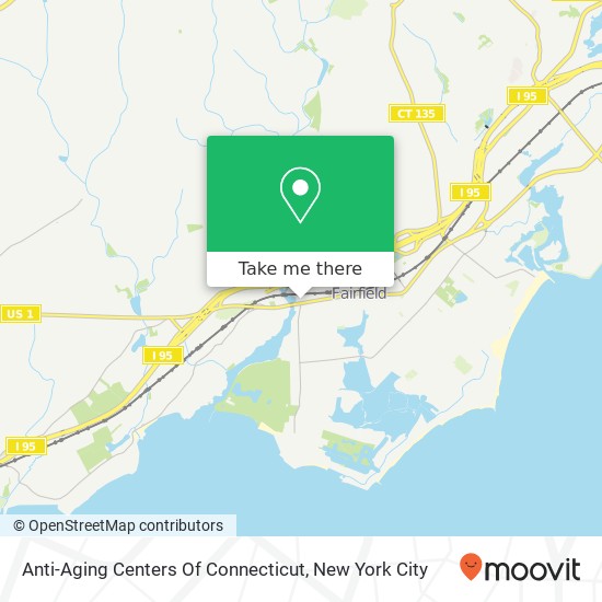 Anti-Aging Centers Of Connecticut map