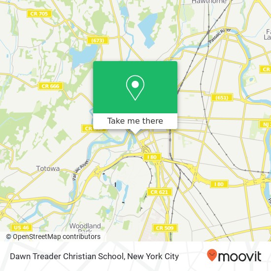 Dawn Treader Christian School map