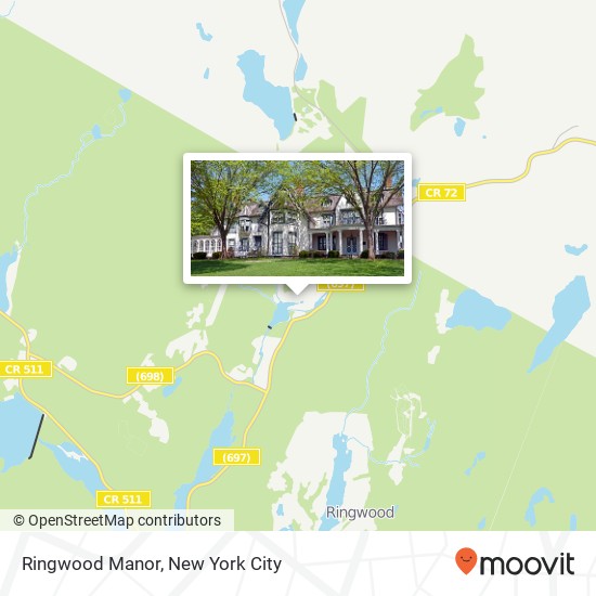 Mapa de Ringwood Manor