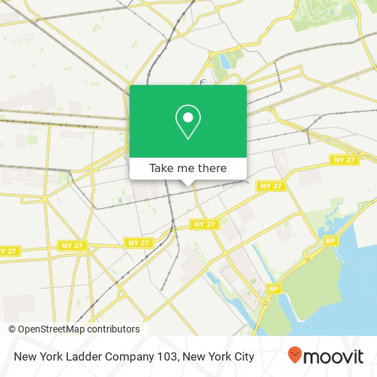 New York Ladder Company 103 map
