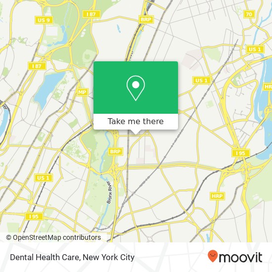 Mapa de Dental Health Care