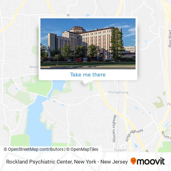 Rockland Psychiatric Center map