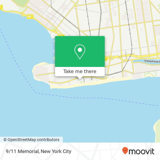 Mapa de 9/11 Memorial