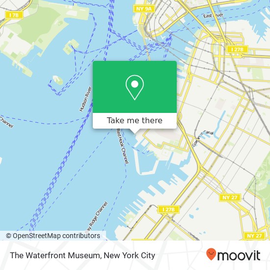 The Waterfront Museum map
