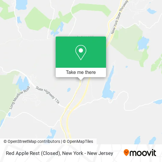 Red Apple Rest (Closed) map