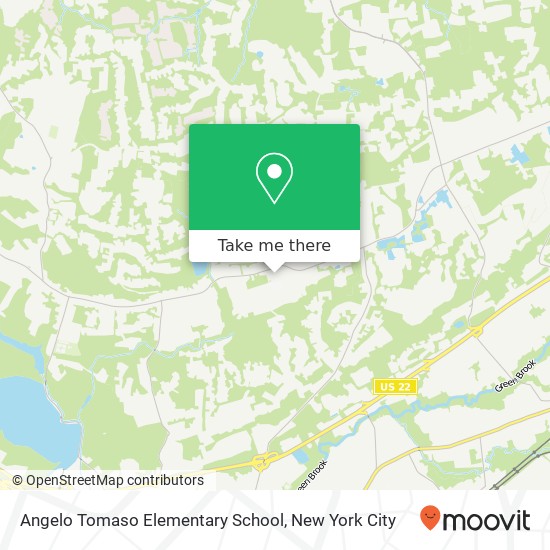 Angelo Tomaso Elementary School map