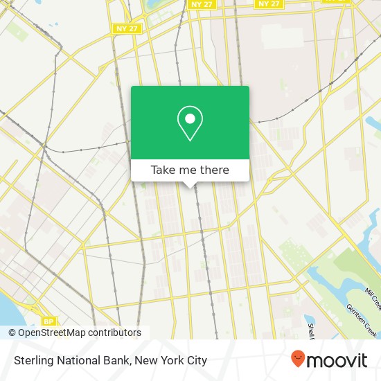 Sterling National Bank map