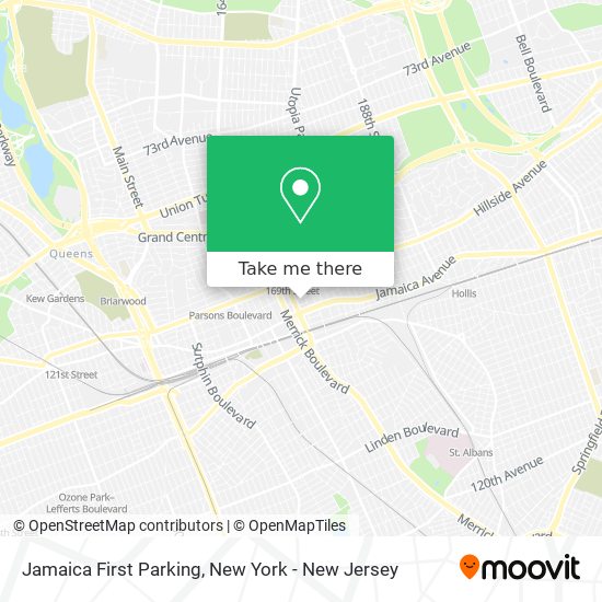 Jamaica First Parking map