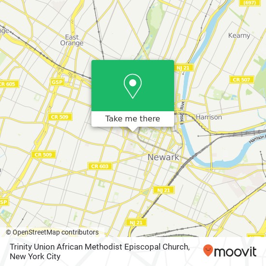 Trinity Union African Methodist Episcopal Church map
