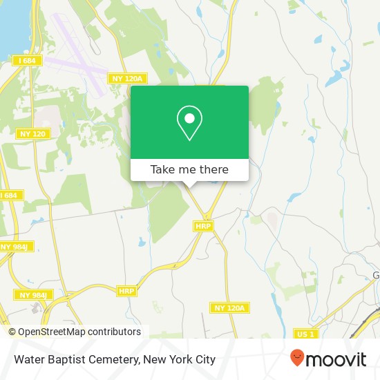 Mapa de Water Baptist Cemetery