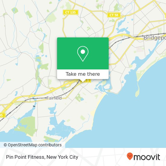 Pin Point Fitness map