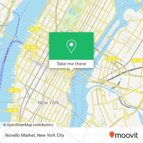 Mapa de Novello Market