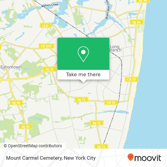 Mount Carmel Cemetery map