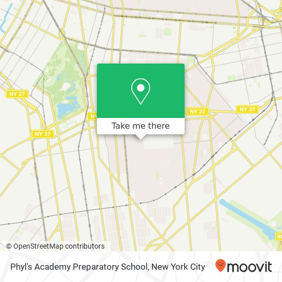 Phyl's Academy Preparatory School map